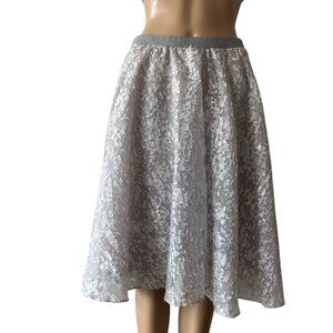 Yoana Baraschi by Anthropologie Size 6P Mariazell Tulle Snow Layered Skirt